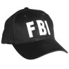 Mil-Tec Basecap FBI Schwarz