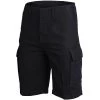 Mil-Tec BW Bermuda Moleskin Washed Schwarz