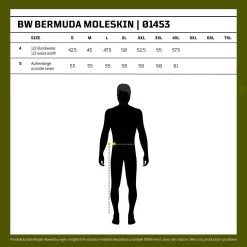 Mil-Tec BW Bermuda Moleskin Washed Schwarz -Mil-Tec bw bermuda moleskin washed schwarz3