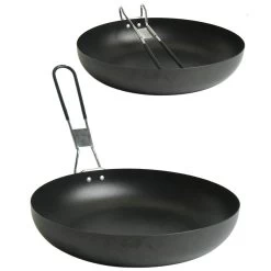 Mil-Tec Camping Pfanne Mit Klappstiel