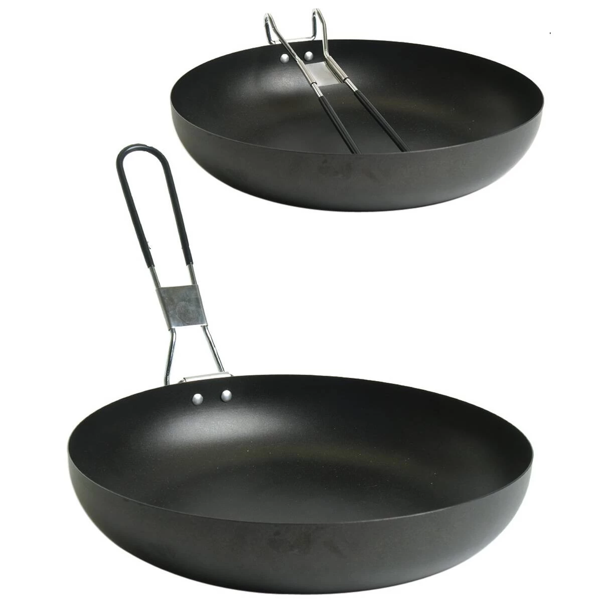 Mil-Tec Camping Pfanne Mit Klappstiel 1 Mil-Tec Camping Pfanne Mit Klappstiel