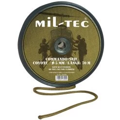Mil-Tec Commando Seil Rolle Coyote Versch. Größen