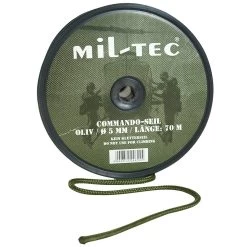 Mil-Tec Commando Seil Rolle Oliv Versch. Größen