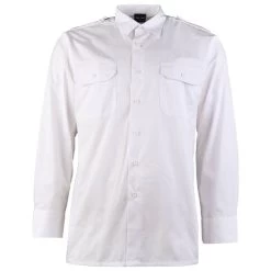 Mil-Tec Diensthemd Langarm Weiß