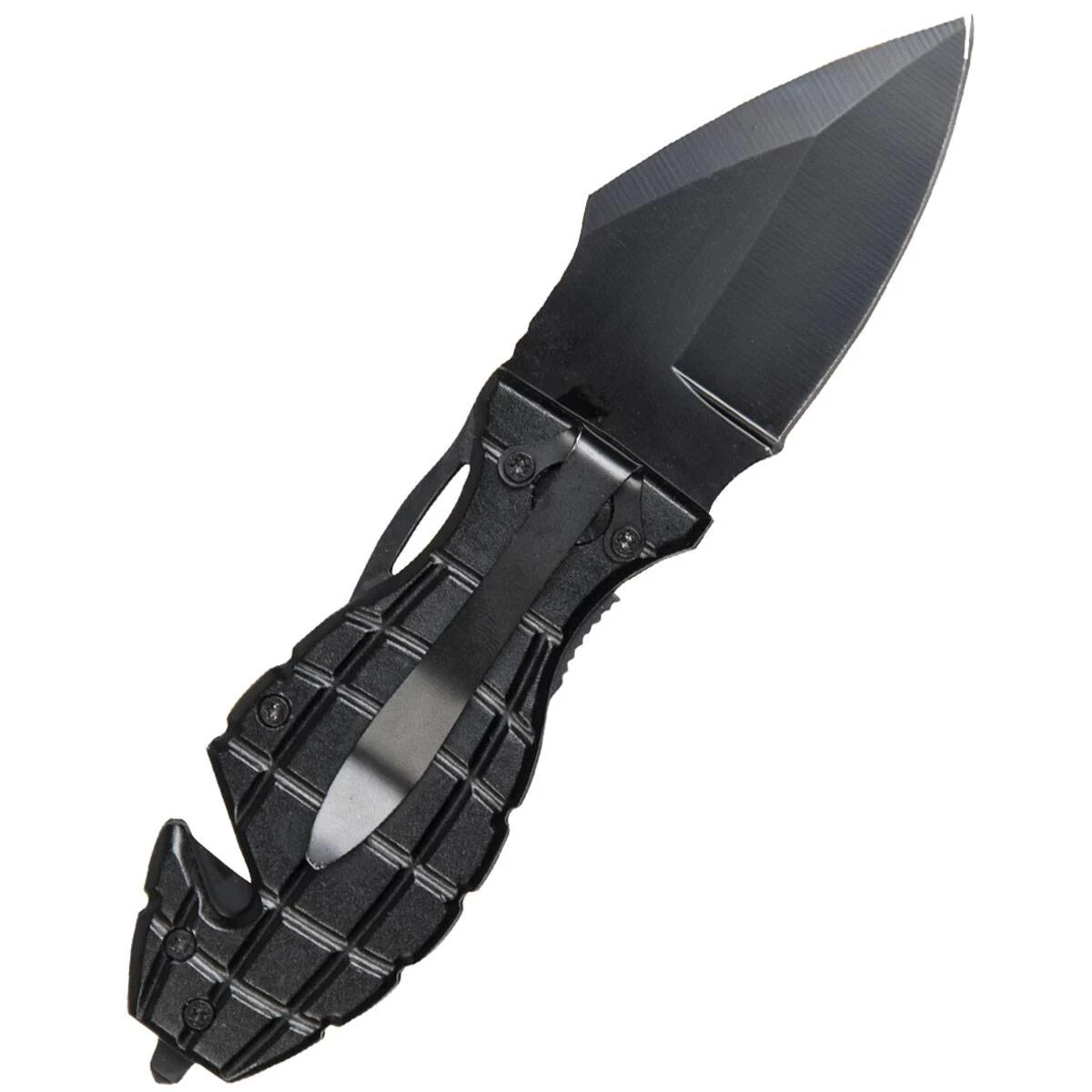 Mil-Tec Einhandmesser Pineapple Schwarz 2 Mil-Tec Einhandmesser Pineapple Schwarz – Bild 2