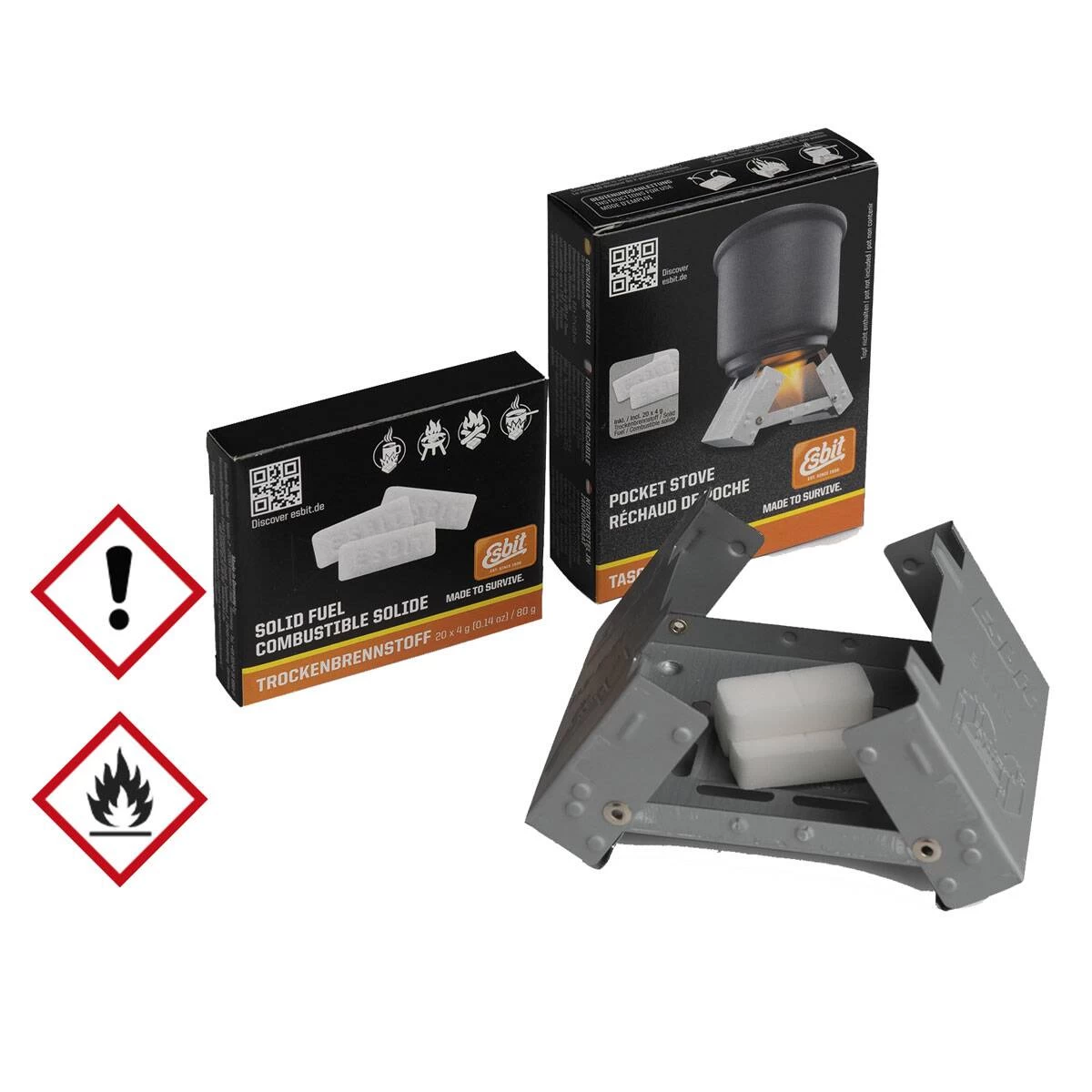 Mil-Tec Esbit Kocher Mit Brennstoff 1 Mil-Tec Esbit Kocher Mit Brennstoff