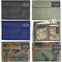Mil-Tec Geldbörse Mit Klettverschluss Versch. Farben