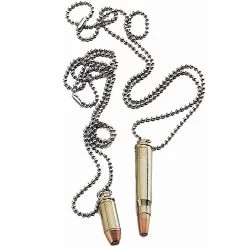 Mil-Tec Halskette Mit Patrone Groß -Mil-Tec halskette mit patrone gross2