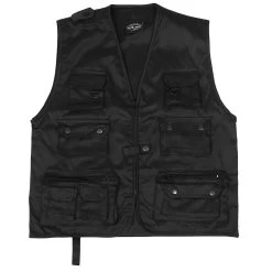 Mil-Tec Jagd- Und Anglerweste Schwarz