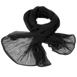 Mil-Tec Kommando Netzschal Schwarz