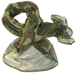 Mil-Tec Kommando Netzschal Woodland