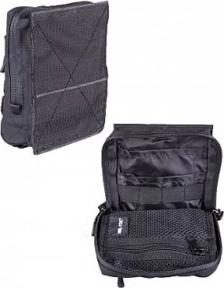 Mil-Tec Mehrzweck, Klett-Tasche -Mil-Tec koppeltasche multipurpose m klettruecken oliv 81819 3