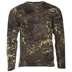 Mil-Tec Langarmshirt Flecktarn
