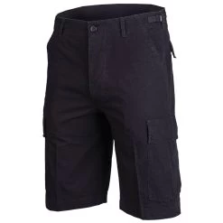 Mil-Tec Bermuda Ripstop Prewashed Schwarz
