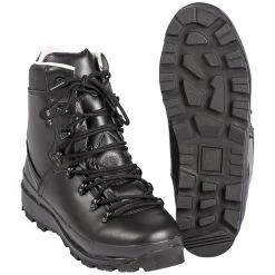 Mil-Tec BW Bergschuhe Schwarz