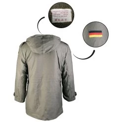 Mil-Tec BW Parka Mit Futter Oliv -Mil-Tec mil tec bw parka mit futter oliv3