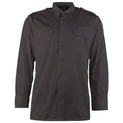 Mil-Tec Diensthemd Langarm Schwarz