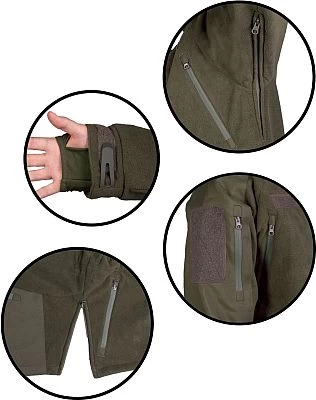 Mil-Tec Kälteschutz, Textiljacke Wasserdicht 3 Mil-Tec Kälteschutz, Textiljacke Wasserdicht – Bild 3