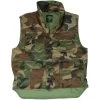 MIL-TEC Ranger Weste Gefüttert Woodland