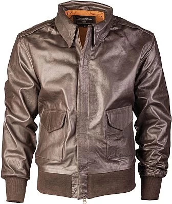Mil-Tec US Flieger A2, Lederjacke 1 Mil-Tec US Flieger A2, Lederjacke
