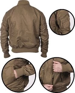 Mil-Tec US Tactical Flieger, Textiljacke -Mil-Tec mil tec us tactical flieger textiljacke 82140 9