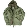 Mil-Tec Nässeschutzjacke Mit Fleecejacke Oliv