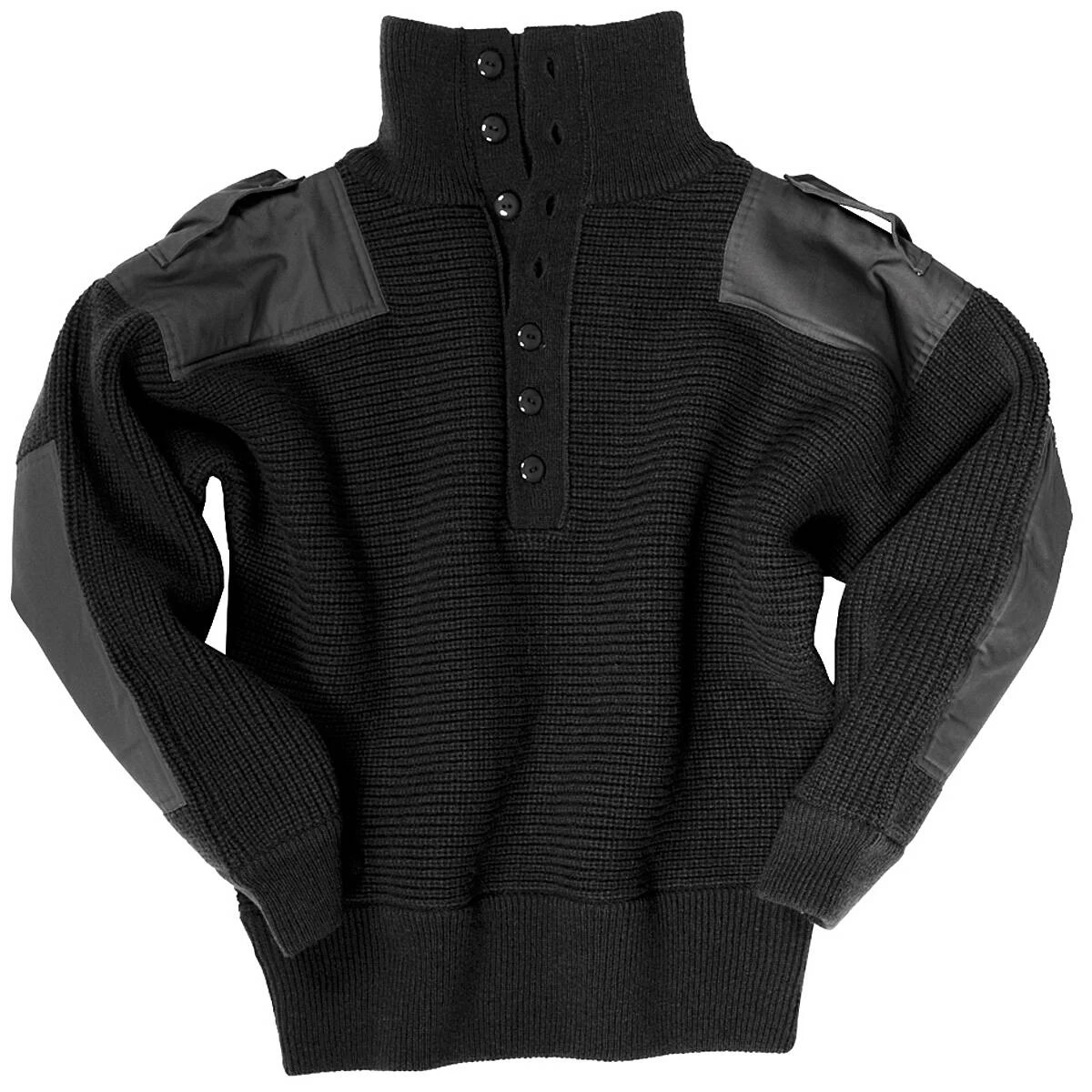 Mil-Tec Österreichischer Pullover ALPIN Schwarz 1 Mil-Tec Österreichischer Pullover ALPIN Schwarz
