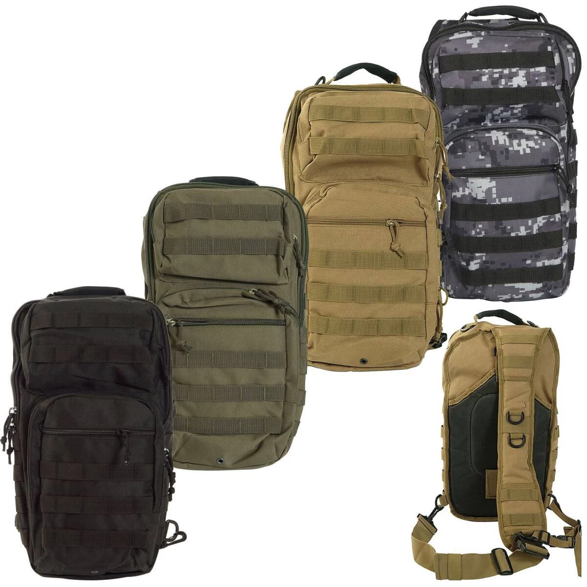 Mil-Tec One Strap Assault Pack Large Versch. Farben 3 Mil-Tec One Strap Assault Pack Large Versch. Farben – Bild 3