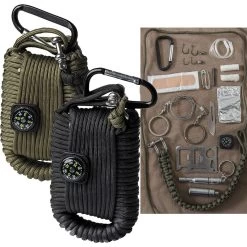 Mil-Tec Paracord Survival Kit Large Versch. Farben