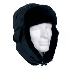 Mil-Tec Piloten-Pelzmütze MA1 Schwarz -Mil-Tec piloten pelzmuetze ma1 schwarz2