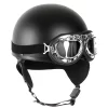 Mil-Tec Retro Helm Halbschale Schwarz