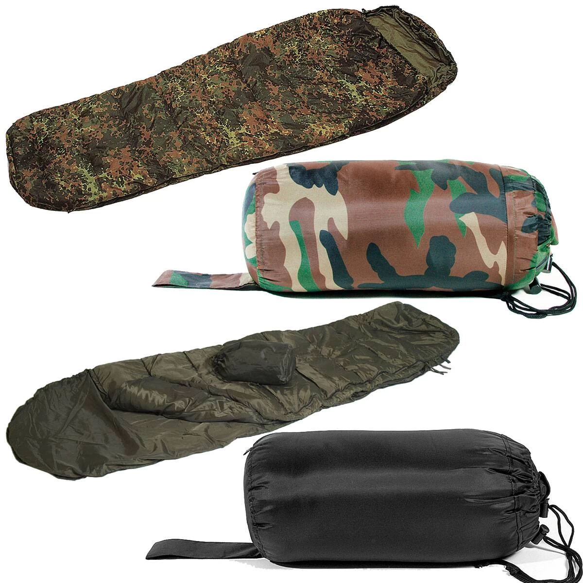 Mil-Tec Schlafsack COMMANDO Versch. Farben 1 Mil-Tec Schlafsack COMMANDO Versch. Farben
