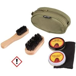 Mil-Tec Schuhputzzeug Komplett Versch. Farben