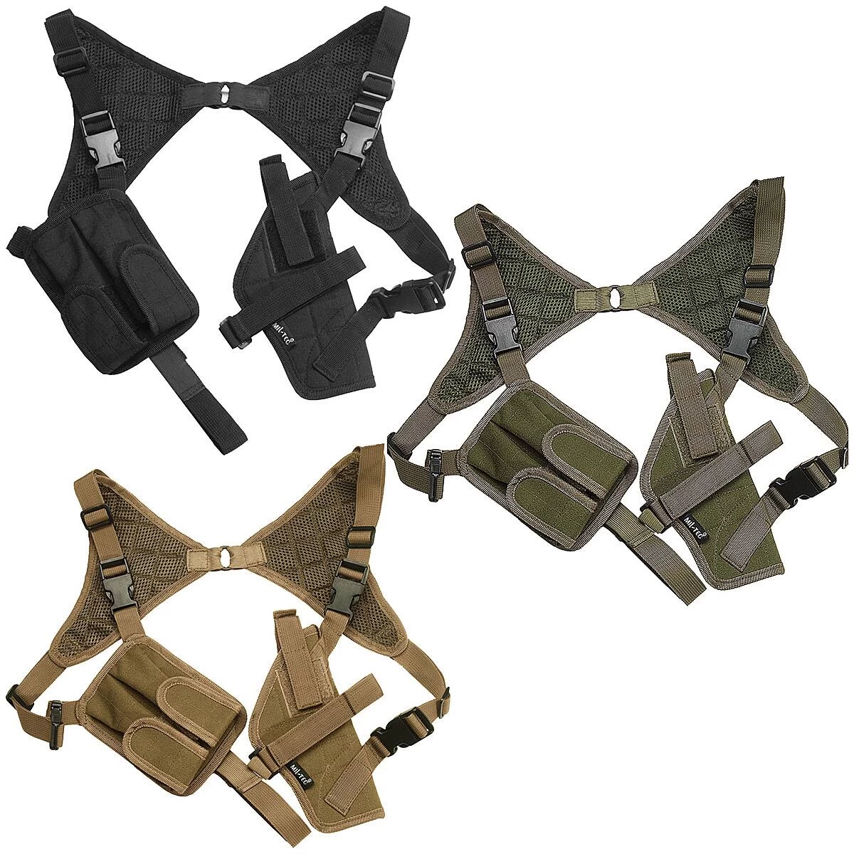 Mil-Tec Schulterholster Cordura Versch. Farben 1 Mil-Tec Schulterholster Cordura Versch. Farben