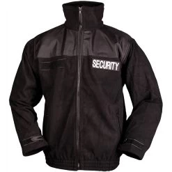 Mil-Tec SECURITY Fleecejacke Schwarz -Mil-Tec security fleecejacke schwarz3