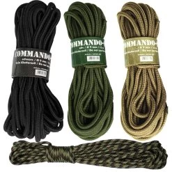 Mil-Tec Seil 9 Mm X 15 Meter Versch. Farben