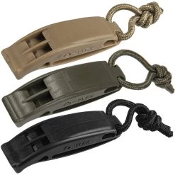 Mil-Tec Signalpfeife Tactical Molle 2er Pack Versch. Farben