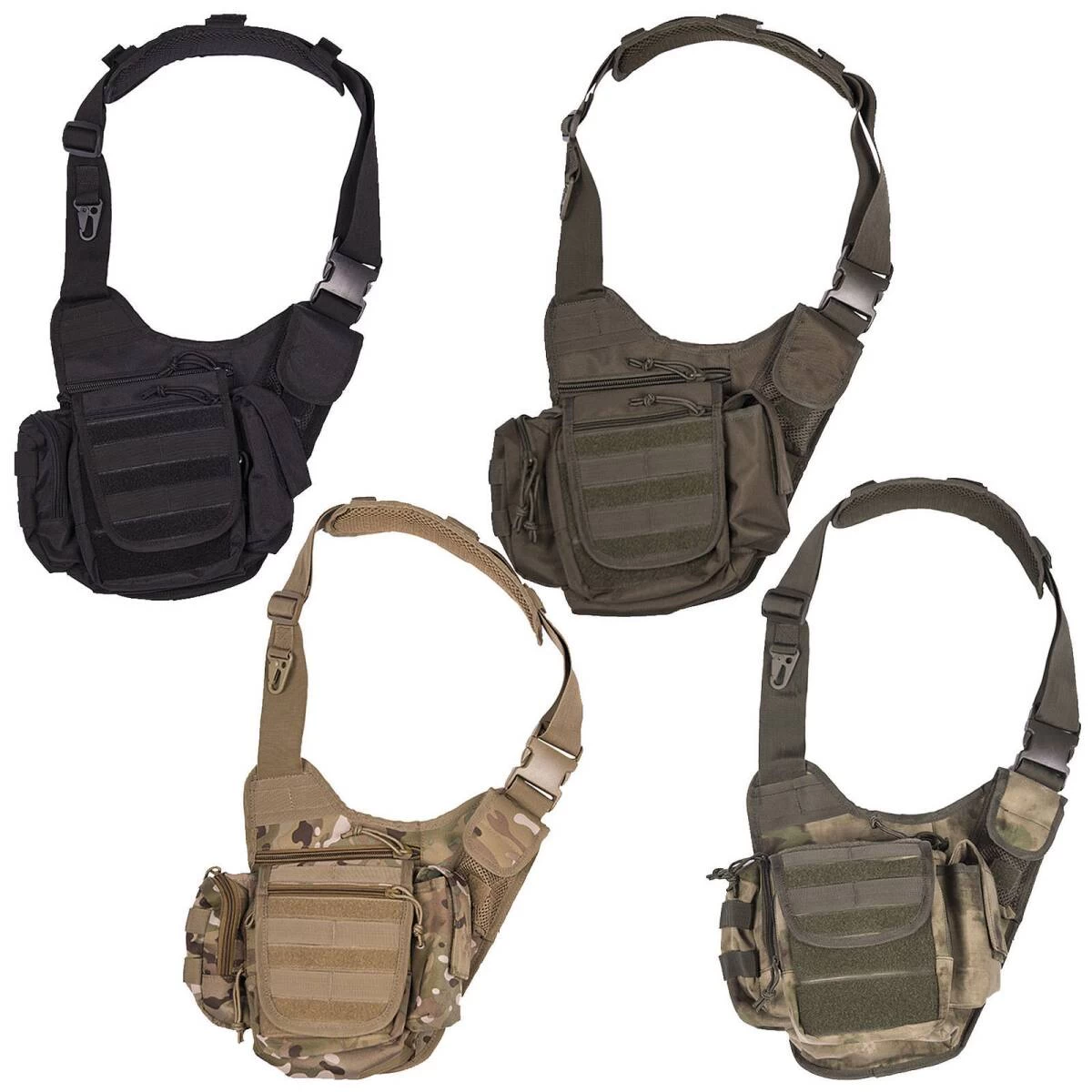 Mil-Tec Sling Bag Multifunktion Versch. Farben 1 Mil-Tec Sling Bag Multifunktion Versch. Farben