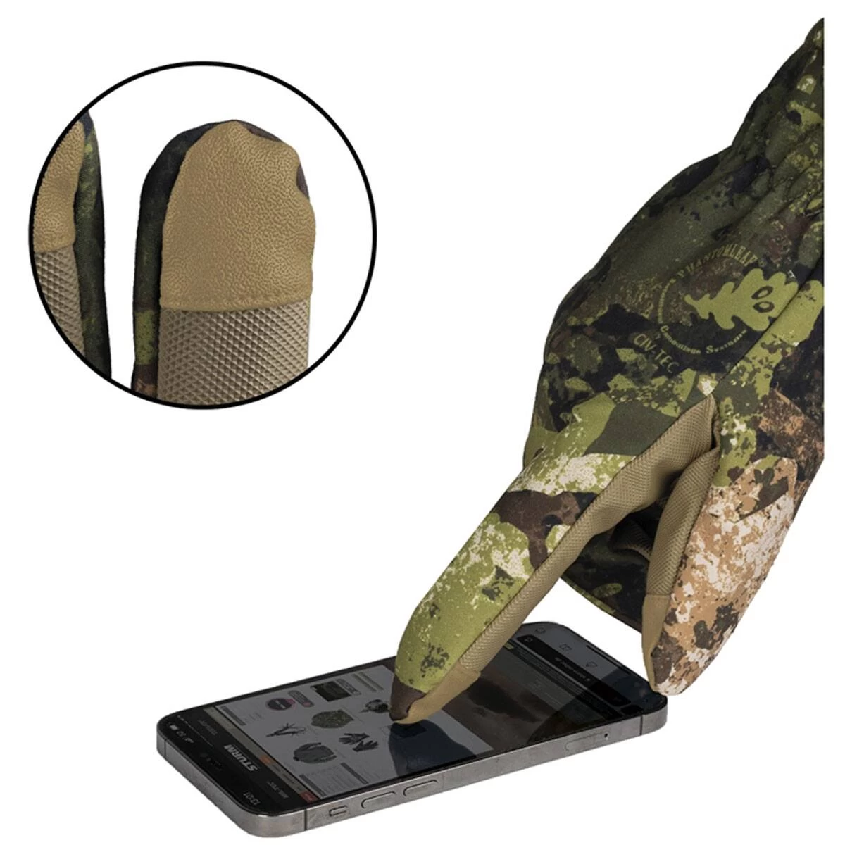 Mil-Tec Softshell Handschuhe Thinsulate WASP I Z3A 2 Mil-Tec Softshell Handschuhe Thinsulate WASP I Z3A – Bild 2