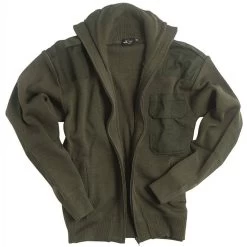 Strickjacke MIL-TEC Oliv