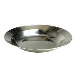 Mil-Tec Suppenteller, Edelstahl