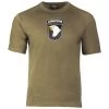 Mil-Tec T-Shirt Oliv 101st. Airborne