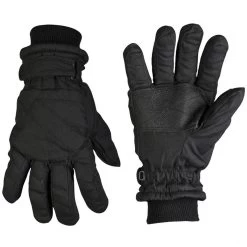 Mil-Tec Thermo-Fingerhandschuhe Thinsulate Schwarz