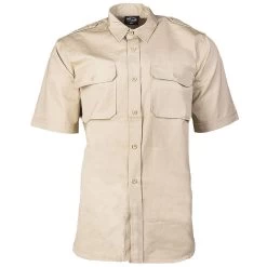Mil-Tec Tropenhemd Kurzarm Khaki