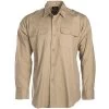 Mil-Tec Tropenhemd Langarm Khaki