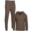 Mil-Tec Unterwäsche Thermofleece Zipper Oliv