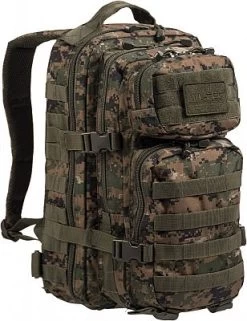 Mil-Tec US Assault Pack S Camo, Rucksack -Mil-Tec us assault pack sm w l 81703 8