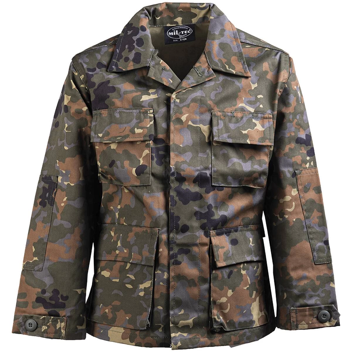 Mil-Tec US BDU Jacke Kids Flecktarn 1 Mil-Tec US BDU Jacke Kids Flecktarn