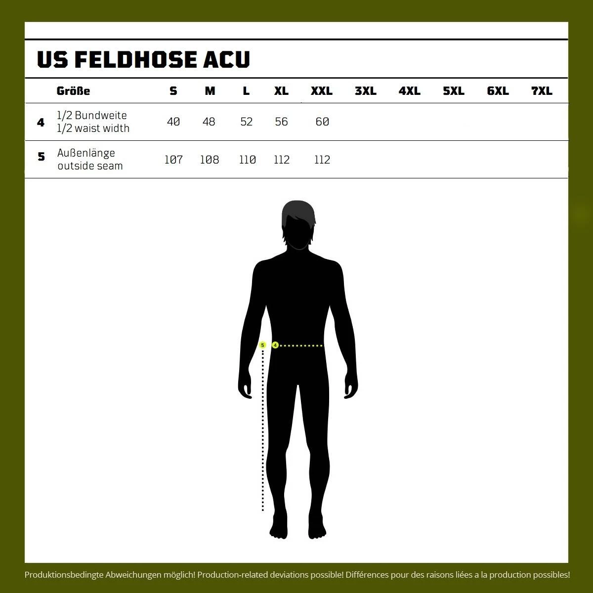Mil-Tec US Feldhose ACU Ripstop Woodland 3 Mil-Tec US Feldhose ACU Ripstop Woodland – Bild 3