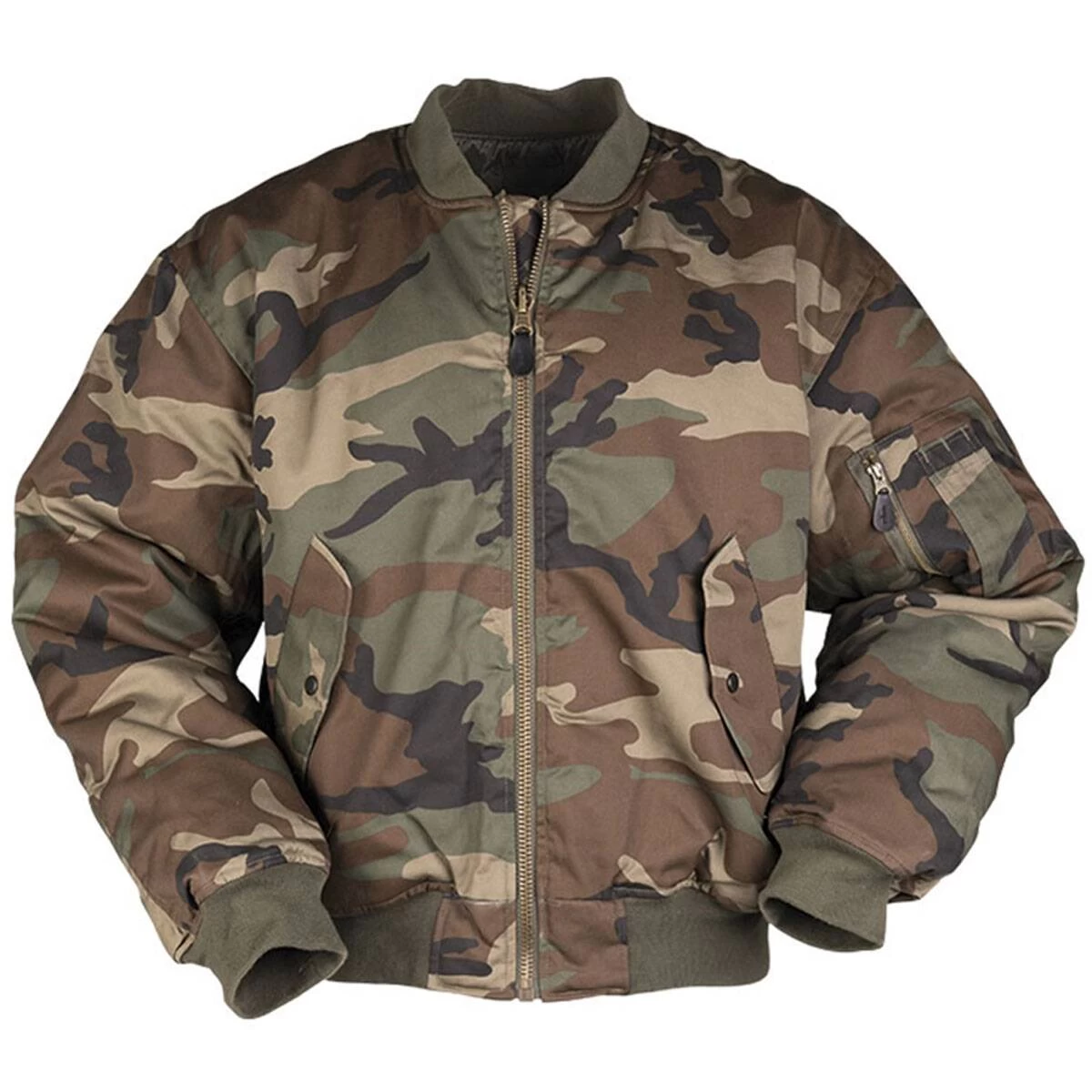 Mil-Tec US Fliegerjacke MA1 Woodland